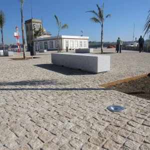 Banco Atlantico Simples c/ entalhe para madeira